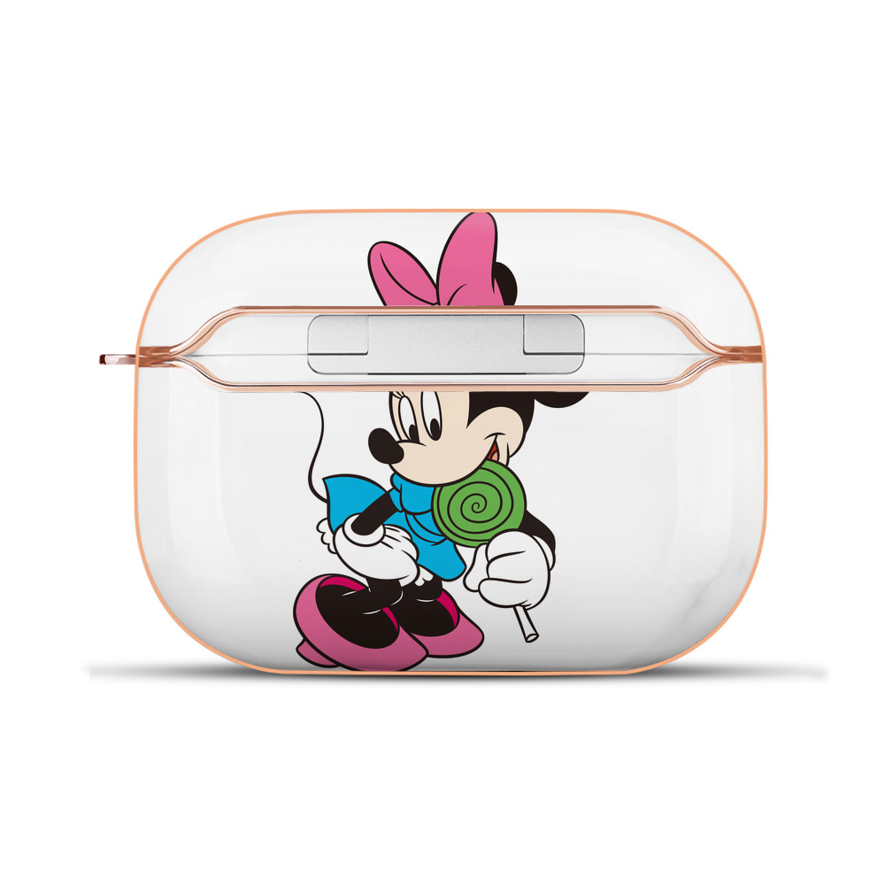 （画像用） ミッキーマウス Mickey Mouse 【AirPods Pro用】ハードシェル保護ケース｜耐衝撃・防指紋・カラビナ付き商品仕様