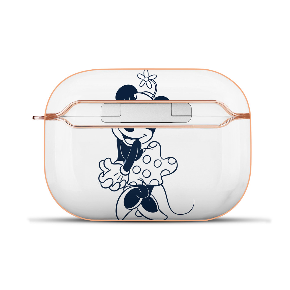 （画像用） ミッキーマウス Mickey Mouse 【AirPods Pro用】ハードシェル保護ケース｜耐衝撃・防指紋・カラビナ付き商品仕様