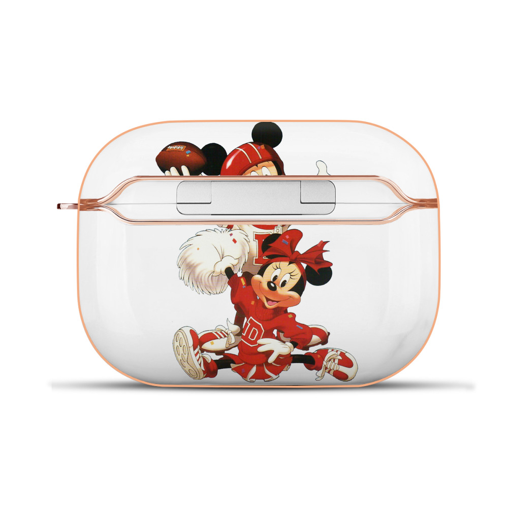 （画像用） ミッキーマウス Mickey Mouse 【AirPods Pro用】ハードシェル保護ケース｜耐衝撃・防指紋・カラビナ付き商品仕様