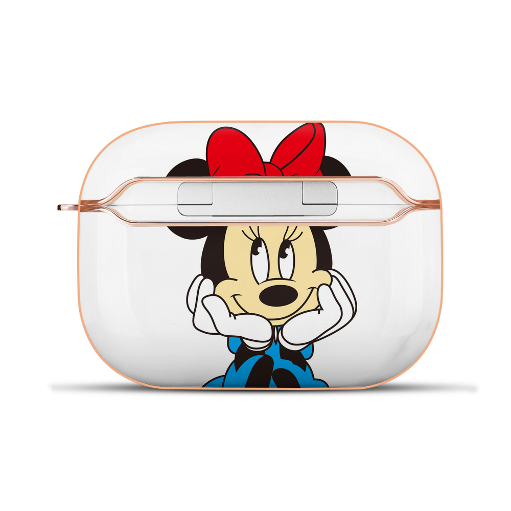 （画像用） ミッキーマウス Mickey Mouse 【AirPods Pro用】ハードシェル保護ケース｜耐衝撃・防指紋・カラビナ付き商品仕様