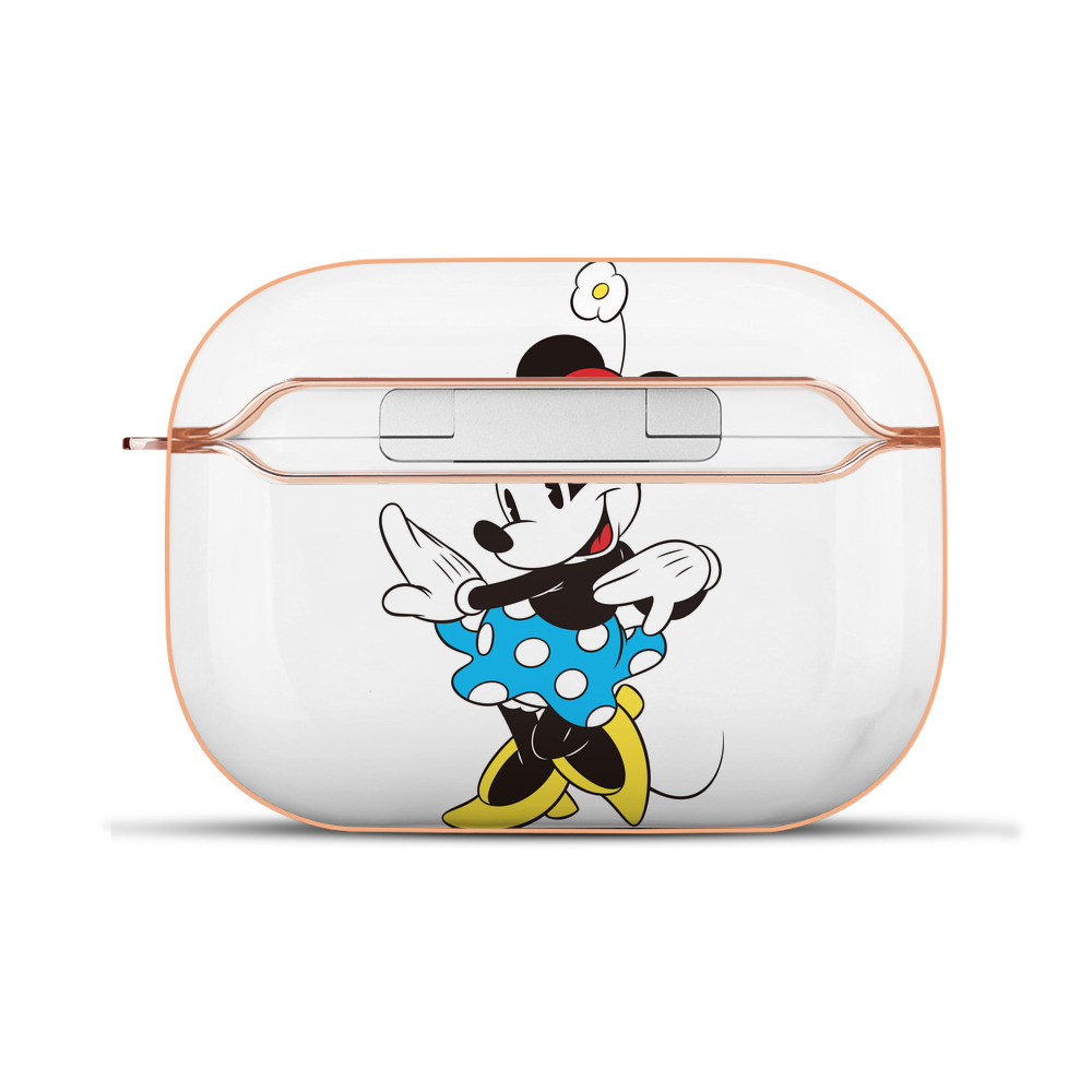 （画像用） ミッキーマウス Mickey Mouse 【AirPods Pro用】ハードシェル保護ケース｜耐衝撃・防指紋・カラビナ付き商品仕様