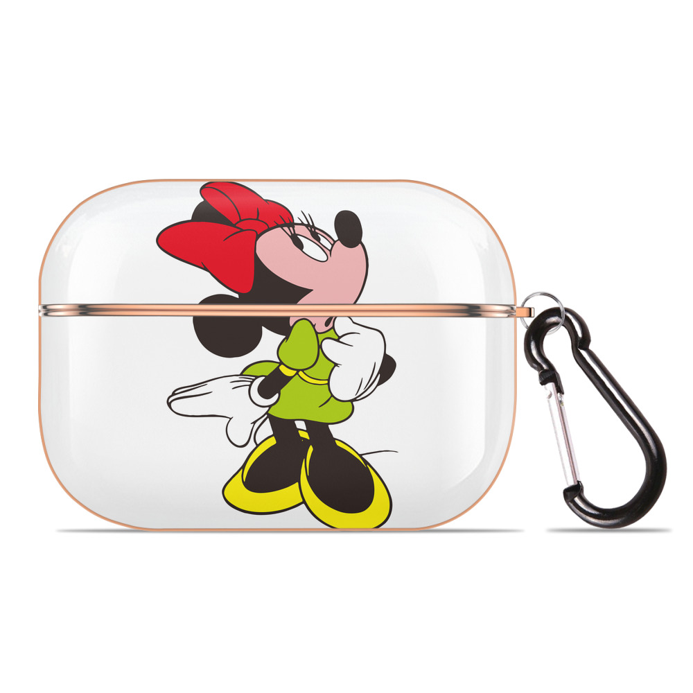 （画像用） ミッキーマウス Mickey Mouse 【AirPods Pro用】ハードシェル保護ケース｜耐衝撃・防指紋・カラビナ付き商品仕様