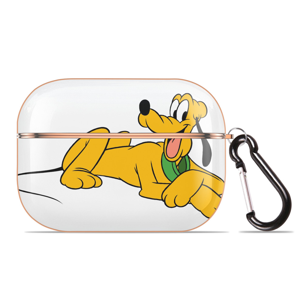 （画像用） ミッキーマウス Mickey Mouse 【AirPods Pro用】ハードシェル保護ケース｜耐衝撃・防指紋・カラビナ付き商品仕様