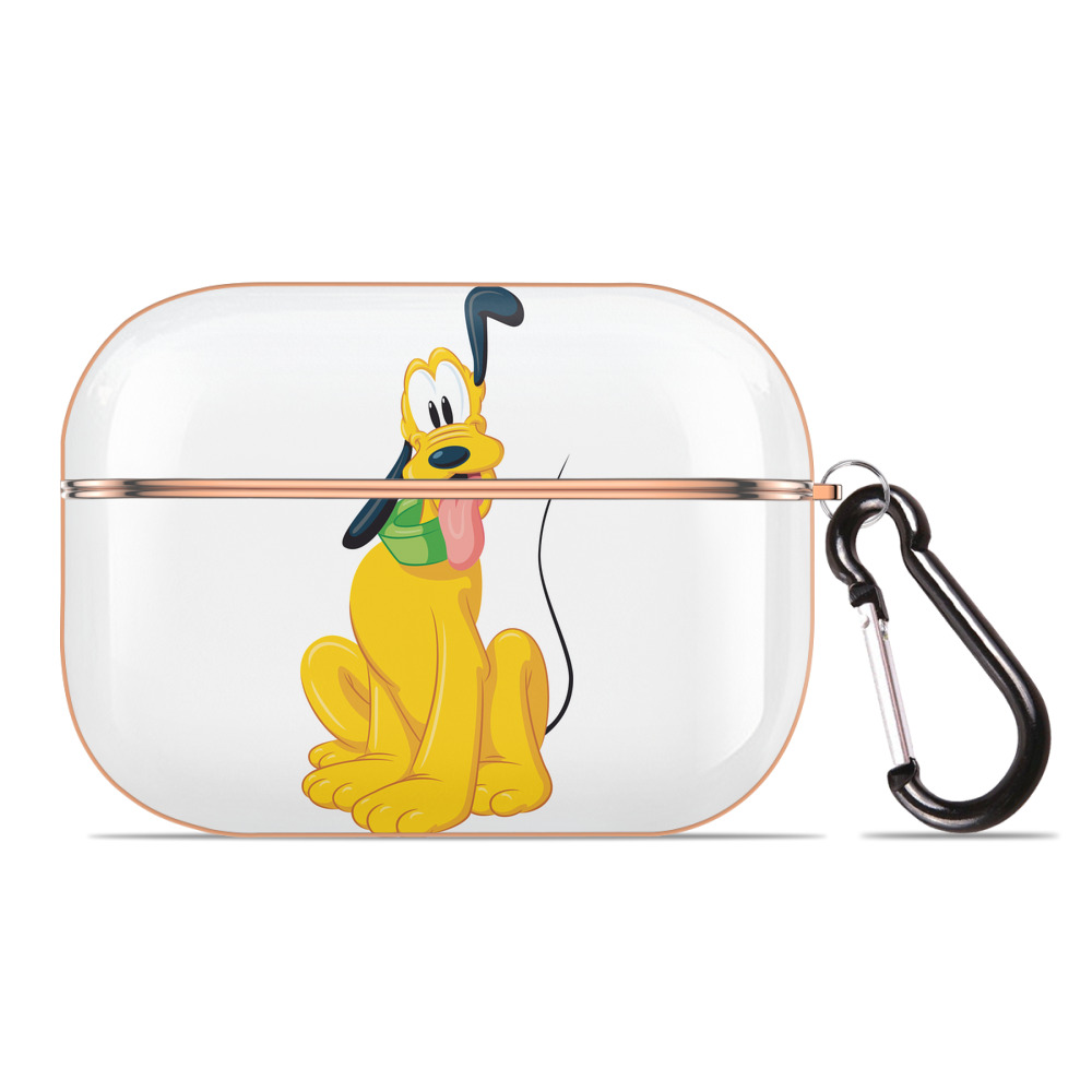 （画像用） ミッキーマウス Mickey Mouse 【AirPods Pro用】ハードシェル保護ケース｜耐衝撃・防指紋・カラビナ付き商品仕様