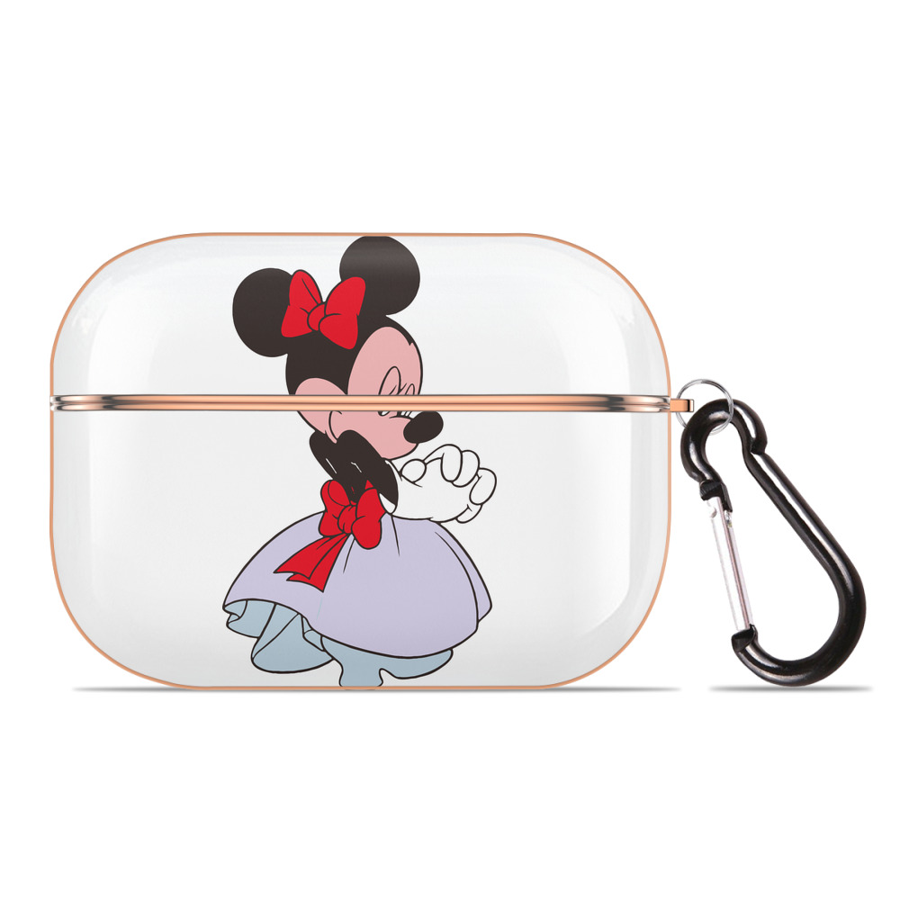 （画像用） ミッキーマウス Mickey Mouse 【AirPods Pro用】ハードシェル保護ケース｜耐衝撃・防指紋・カラビナ付き商品仕様