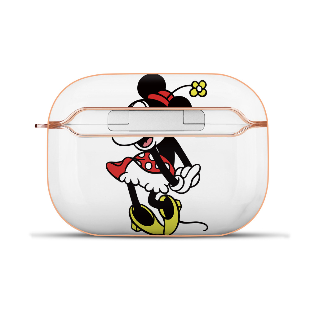 （画像用） ミッキーマウス Mickey Mouse 【AirPods Pro用】ハードシェル保護ケース｜耐衝撃・防指紋・カラビナ付き商品仕様