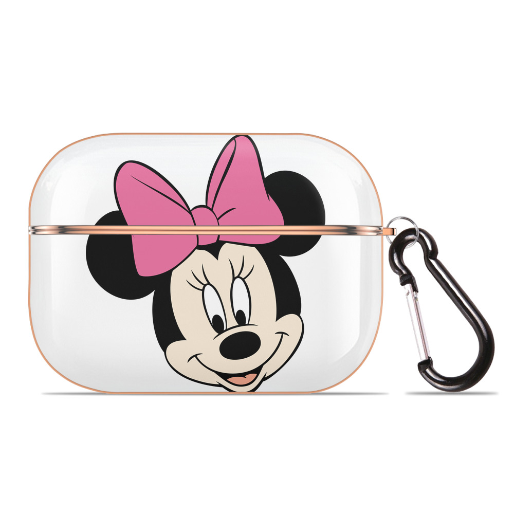 （画像用） ミッキーマウス Mickey Mouse 【AirPods Pro用】ハードシェル保護ケース｜耐衝撃・防指紋・カラビナ付き商品仕様