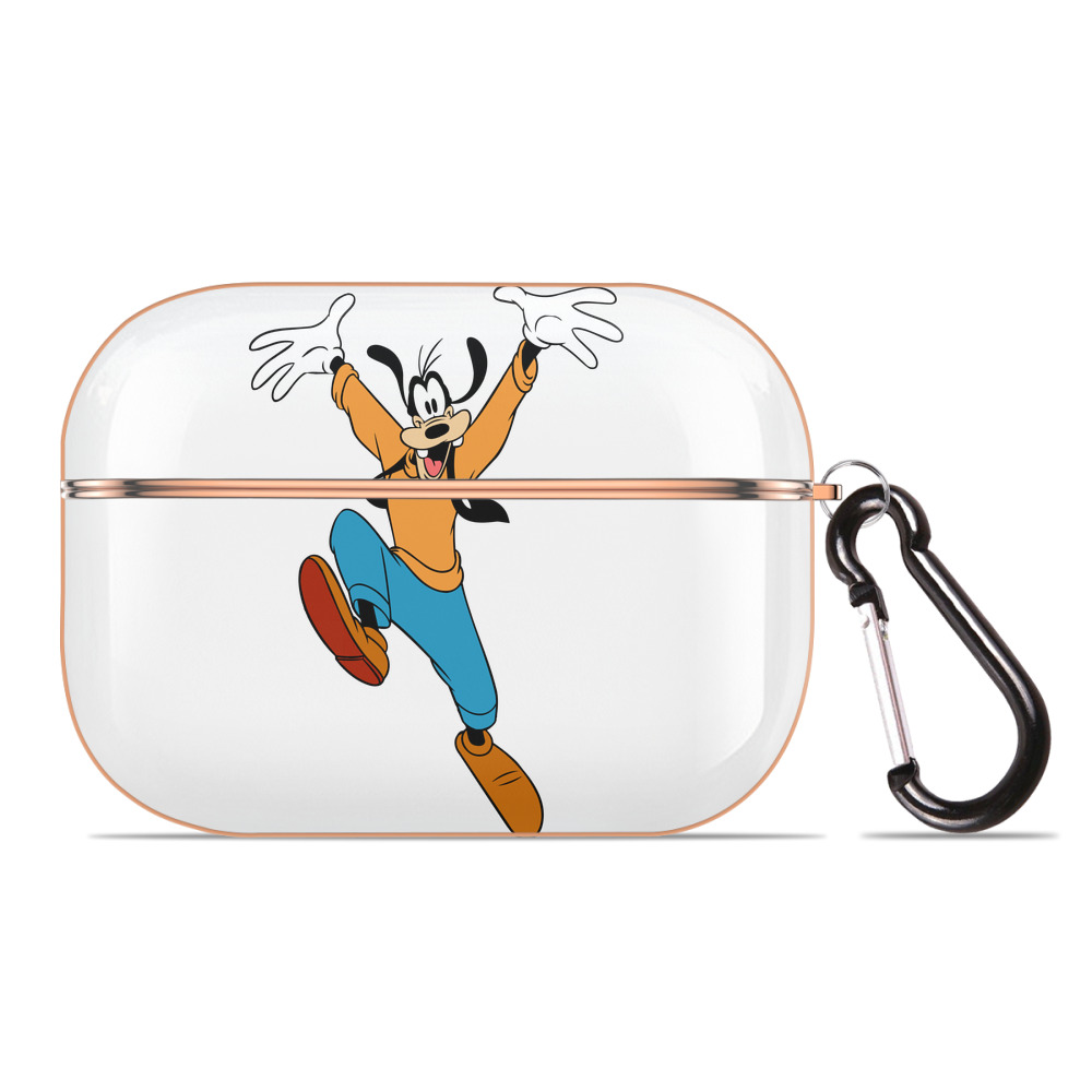 （画像用） ミッキーマウス Mickey Mouse 【AirPods Pro用】ハードシェル保護ケース｜耐衝撃・防指紋・カラビナ付き商品仕様