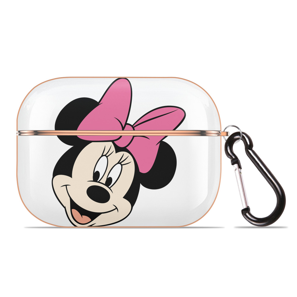 （画像用） ミッキーマウス Mickey Mouse 【AirPods Pro用】ハードシェル保護ケース｜耐衝撃・防指紋・カラビナ付き商品仕様