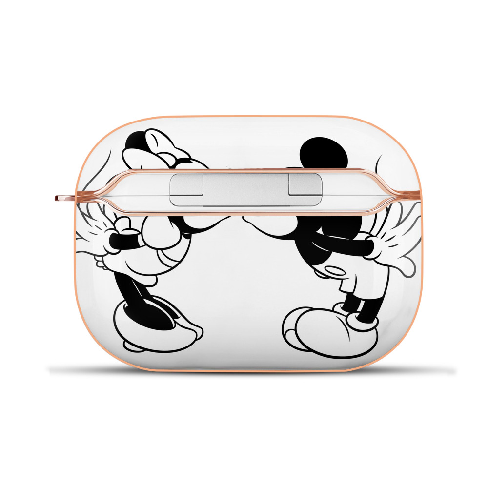 （画像用） ミッキーマウス Mickey Mouse 【AirPods Pro用】ハードシェル保護ケース｜耐衝撃・防指紋・カラビナ付き商品仕様