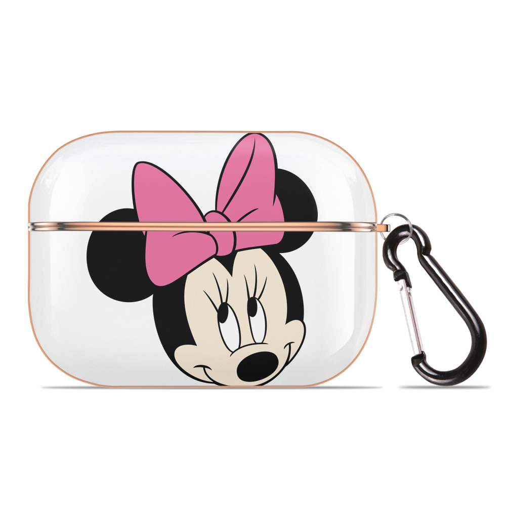 （画像用） ミッキーマウス Mickey Mouse 【AirPods Pro用】ハードシェル保護ケース｜耐衝撃・防指紋・カラビナ付き商品仕様