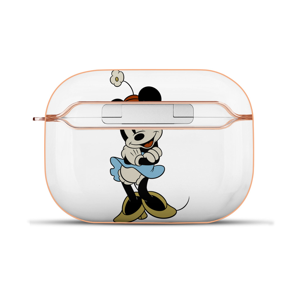 （画像用） ミッキーマウス Mickey Mouse 【AirPods Pro用】ハードシェル保護ケース｜耐衝撃・防指紋・カラビナ付き商品仕様