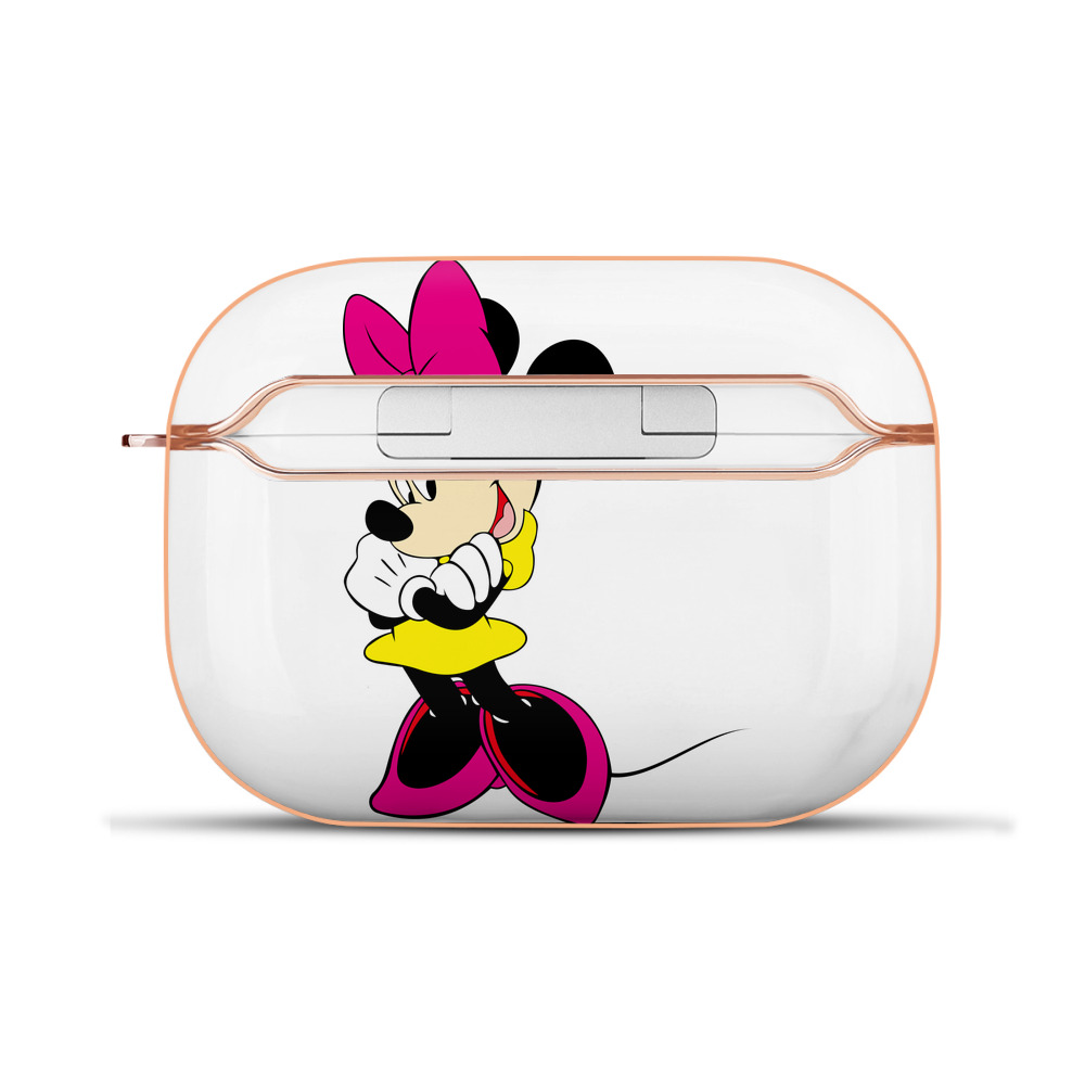 （画像用） ミッキーマウス Mickey Mouse 【AirPods Pro用】ハードシェル保護ケース｜耐衝撃・防指紋・カラビナ付き商品仕様