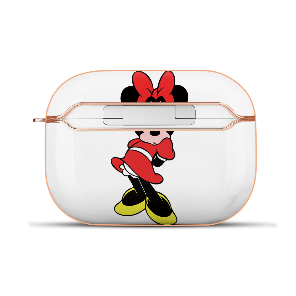 （画像用） ミッキーマウス Mickey Mouse 【AirPods Pro用】ハードシェル保護ケース｜耐衝撃・防指紋・カラビナ付き商品仕様
