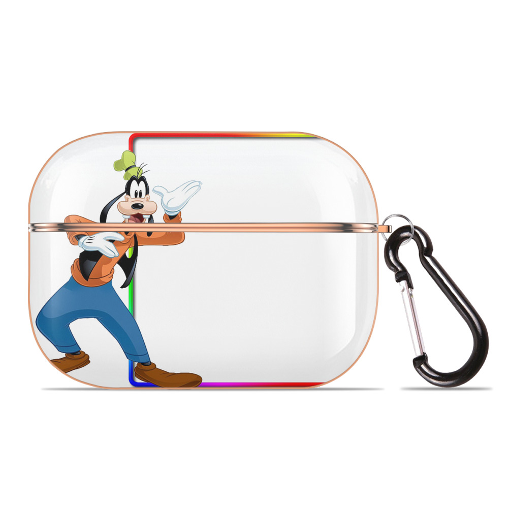 （画像用） ミッキーマウス Mickey Mouse 【AirPods Pro用】ハードシェル保護ケース｜耐衝撃・防指紋・カラビナ付き商品仕様
