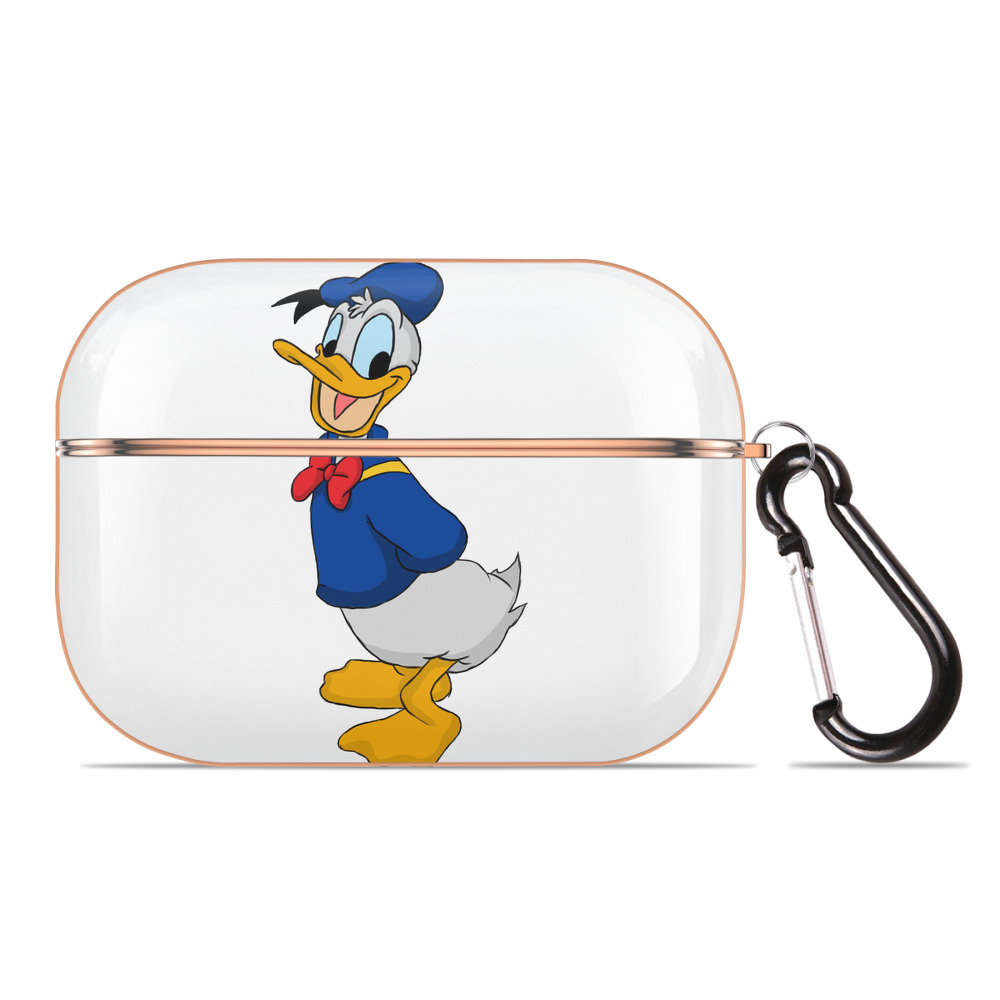 （画像用） ミッキーマウス Mickey Mouse 【AirPods Pro用】ハードシェル保護ケース｜耐衝撃・防指紋・カラビナ付き商品仕様