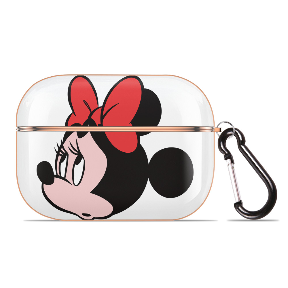 （画像用） ミッキーマウス Mickey Mouse 【AirPods Pro用】ハードシェル保護ケース｜耐衝撃・防指紋・カラビナ付き商品仕様
