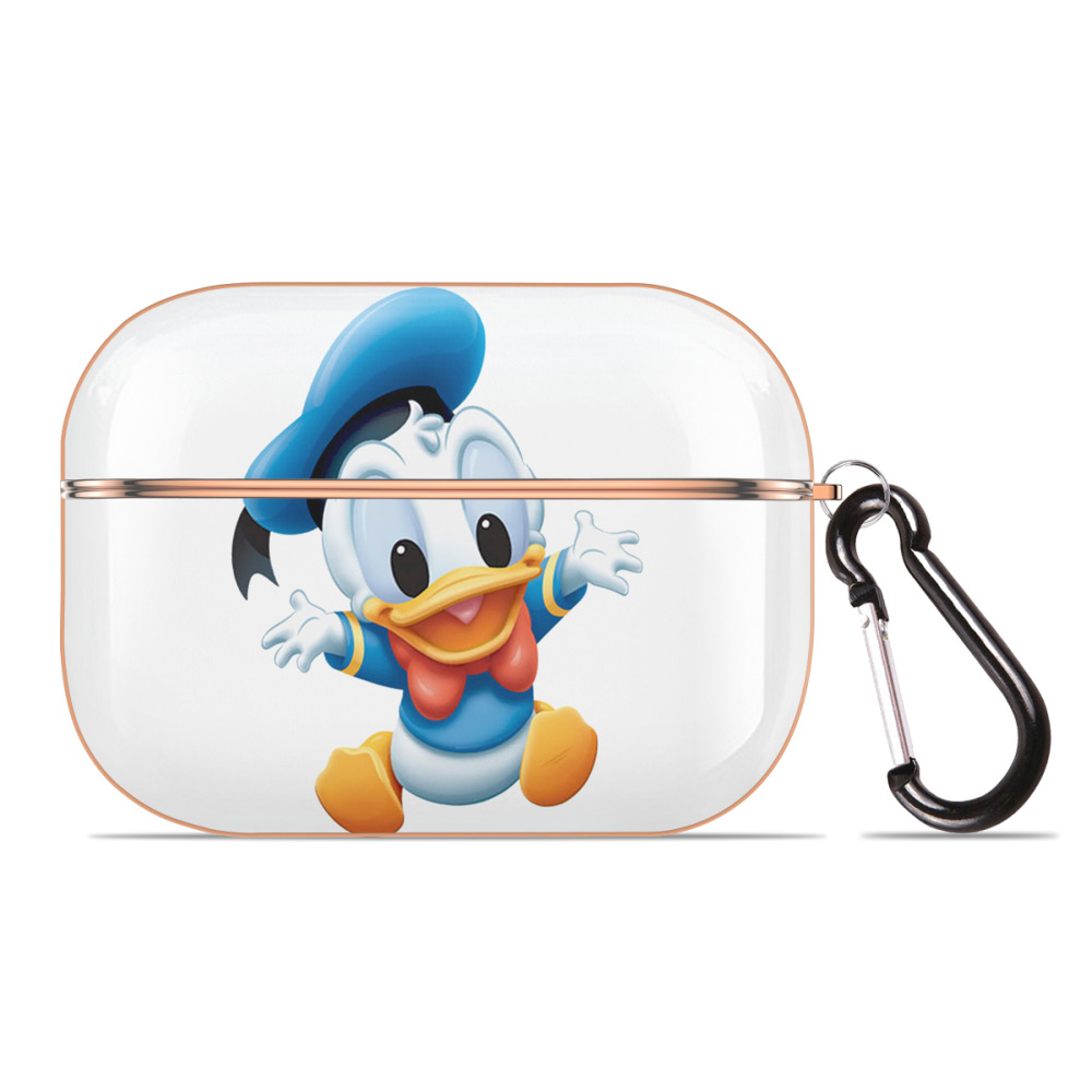 （画像用） ミッキーマウス Mickey Mouse 【AirPods Pro用】ハードシェル保護ケース｜耐衝撃・防指紋・カラビナ付き商品仕様