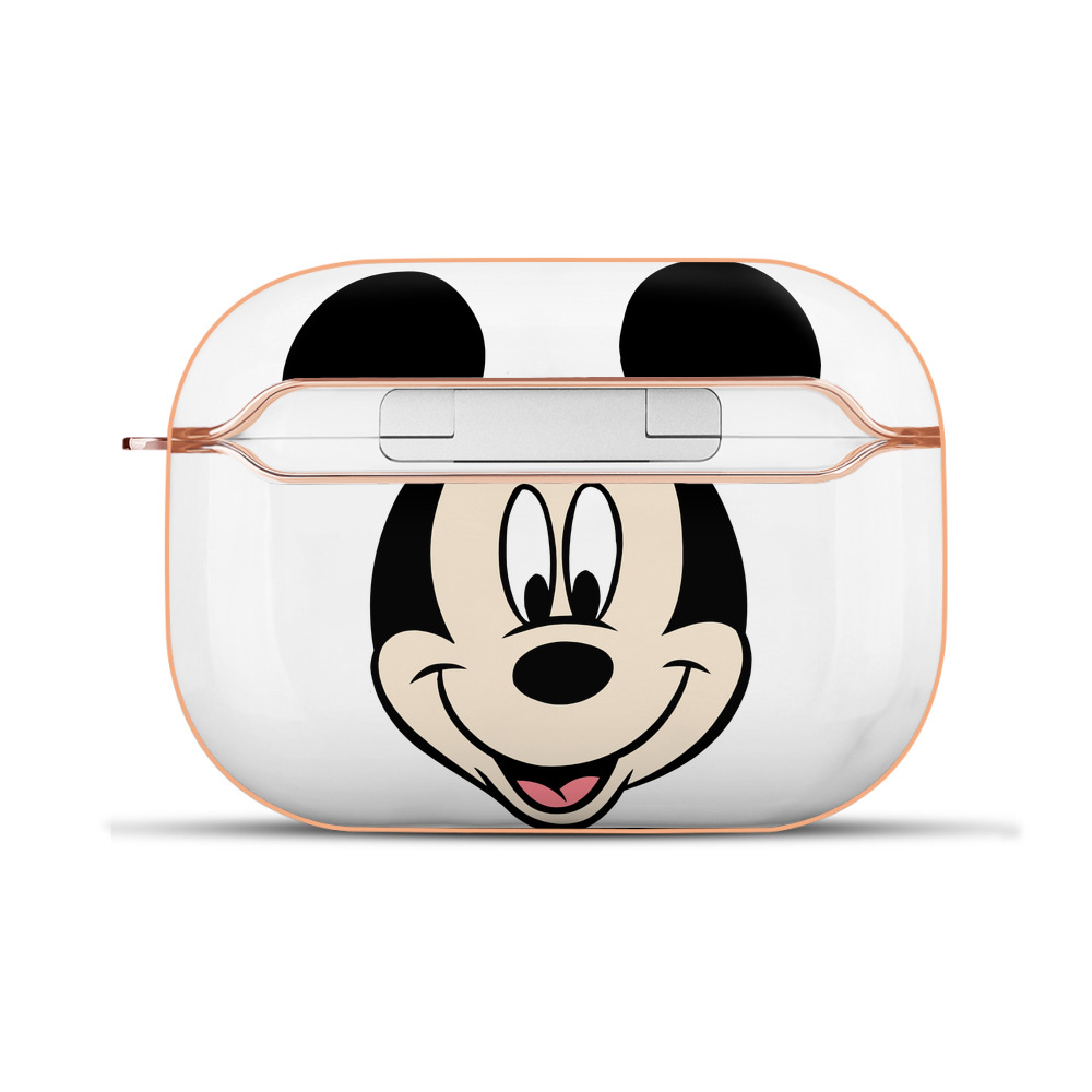 （画像用） ミッキーマウス Mickey Mouse 【AirPods Pro用】ハードシェル保護ケース｜耐衝撃・防指紋・カラビナ付き商品仕様