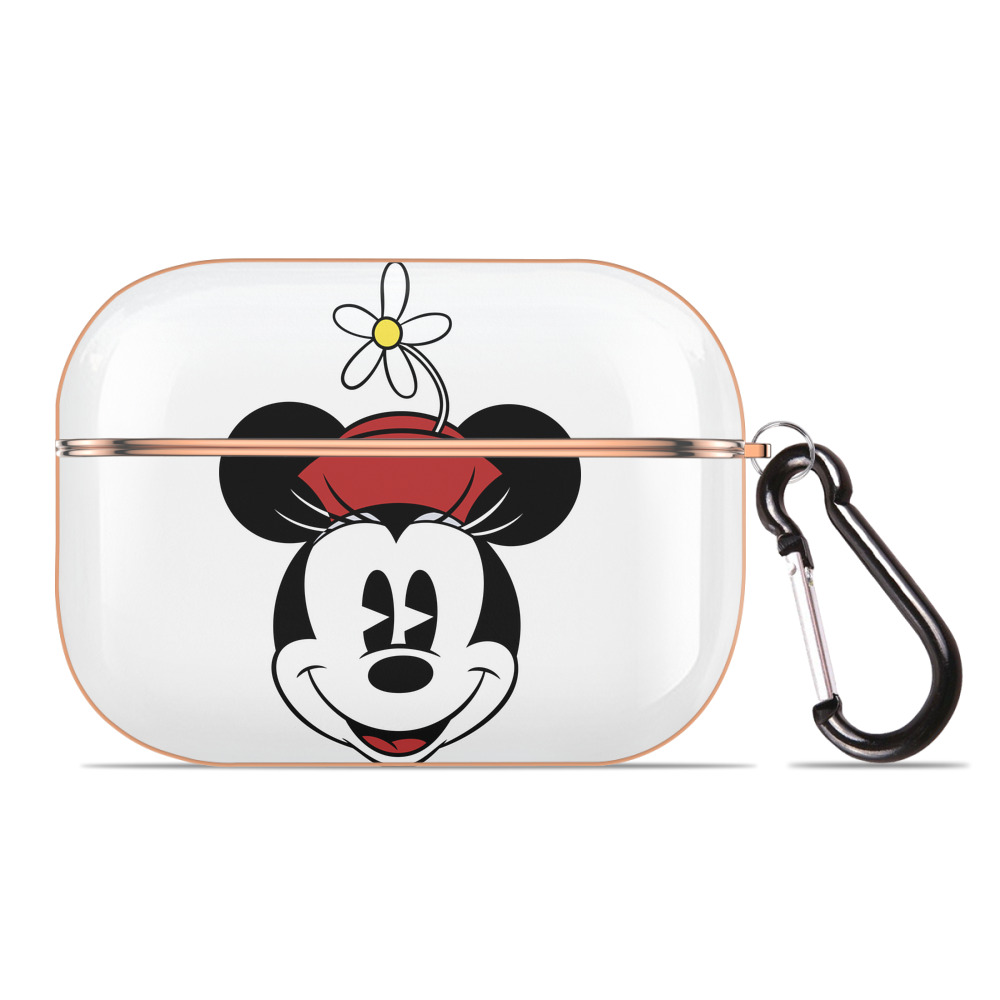 （画像用） ミッキーマウス Mickey Mouse 【AirPods Pro用】ハードシェル保護ケース｜耐衝撃・防指紋・カラビナ付き商品仕様