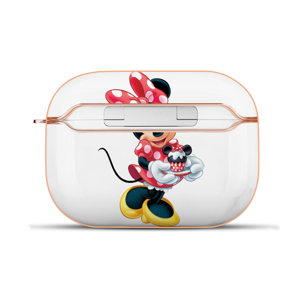 （画像用） ミッキーマウス Mickey Mouse 【AirPods Pro用】ハードシェル保護ケース｜耐衝撃・防指紋・カラビナ付き商品仕様
