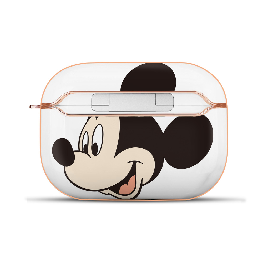 （画像用） ミッキーマウス Mickey Mouse 【AirPods Pro用】ハードシェル保護ケース｜耐衝撃・防指紋・カラビナ付き商品仕様