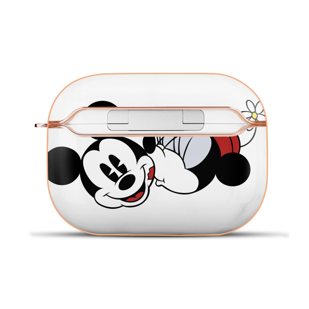 （画像用） ミッキーマウス Mickey Mouse 【AirPods Pro用】ハードシェル保護ケース｜耐衝撃・防指紋・カラビナ付き商品仕様