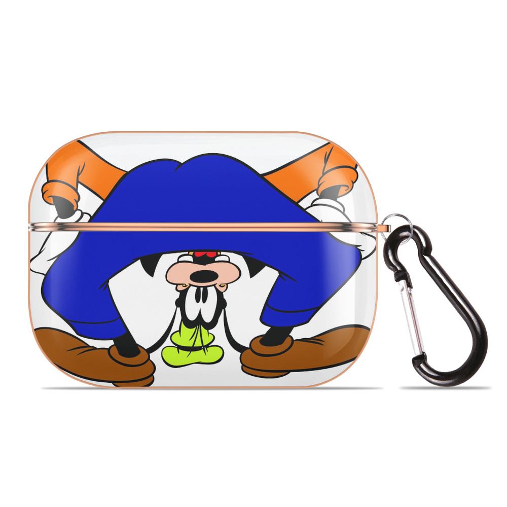 （画像用） ミッキーマウス Mickey Mouse 【AirPods Pro用】ハードシェル保護ケース｜耐衝撃・防指紋・カラビナ付き商品仕様