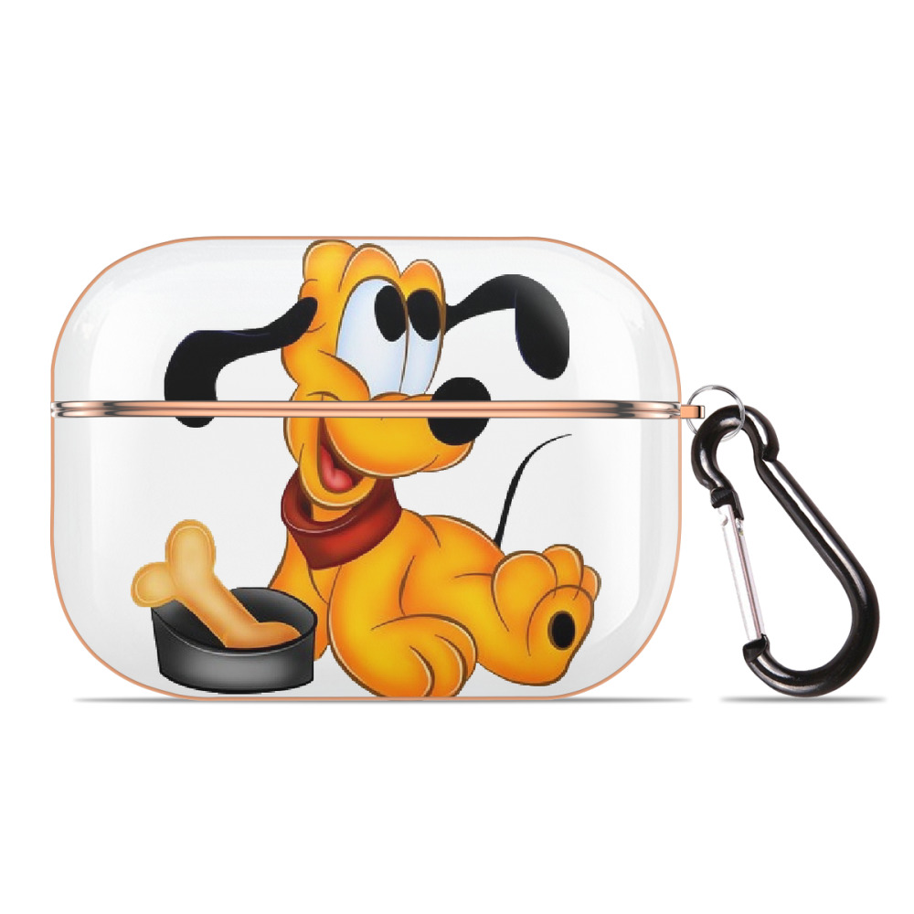 （画像用） ミッキーマウス Mickey Mouse 【AirPods Pro用】ハードシェル保護ケース｜耐衝撃・防指紋・カラビナ付き商品仕様