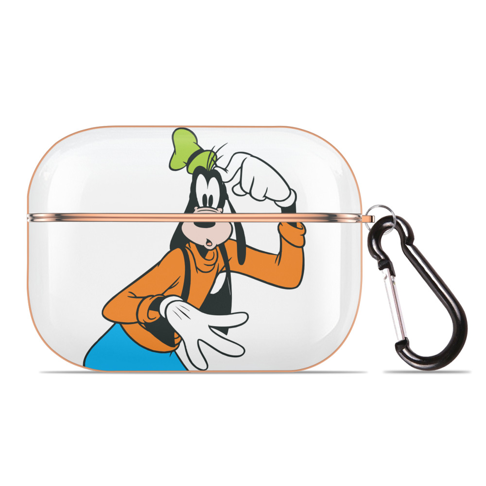 （画像用） ミッキーマウス Mickey Mouse 【AirPods Pro用】ハードシェル保護ケース｜耐衝撃・防指紋・カラビナ付き商品仕様