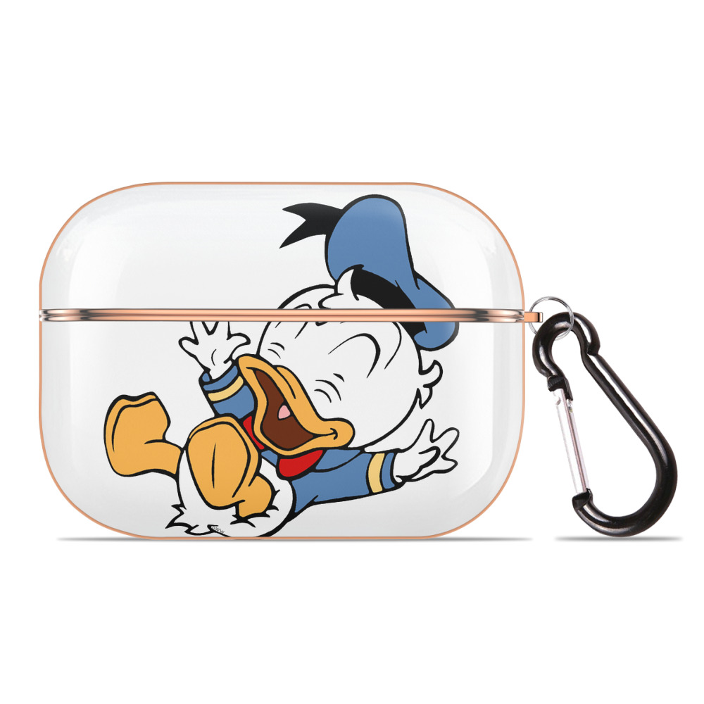 （画像用） ミッキーマウス Mickey Mouse 【AirPods Pro用】ハードシェル保護ケース｜耐衝撃・防指紋・カラビナ付き商品仕様