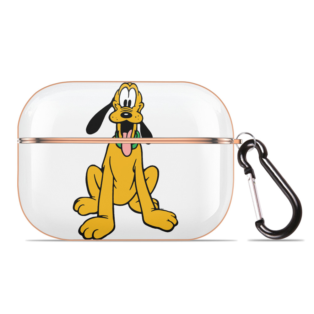 （画像用） ミッキーマウス Mickey Mouse 【AirPods Pro用】ハードシェル保護ケース｜耐衝撃・防指紋・カラビナ付き商品仕様