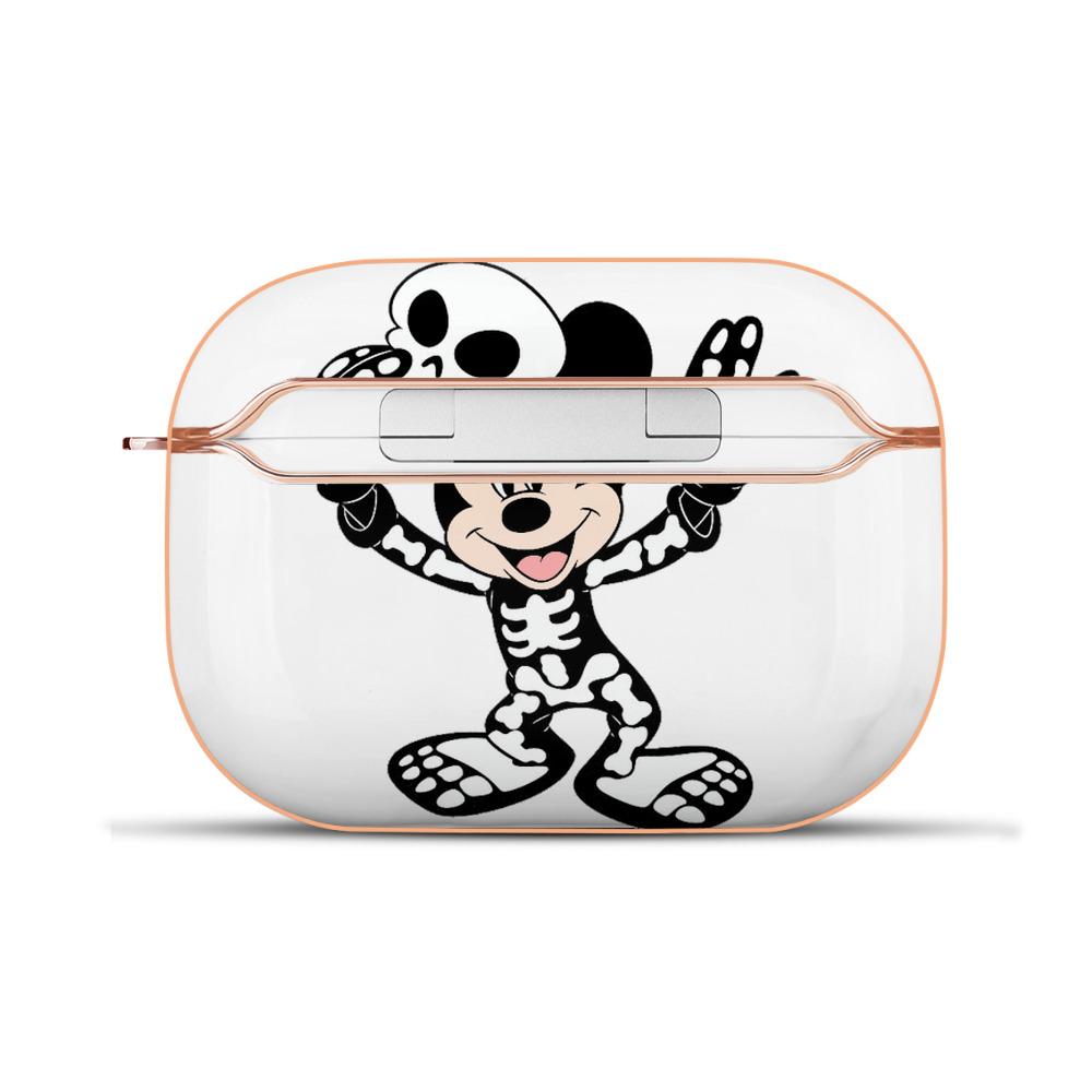 （画像用） ミッキーマウス Mickey Mouse 【AirPods Pro用】ハードシェル保護ケース｜耐衝撃・防指紋・カラビナ付き商品仕様
