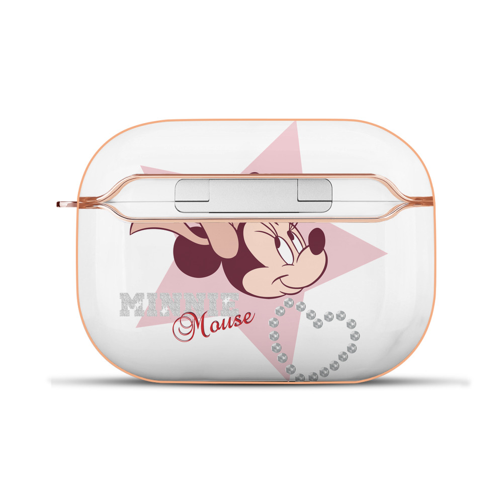 （画像用） ミッキーマウス Mickey Mouse 【AirPods Pro用】ハードシェル保護ケース｜耐衝撃・防指紋・カラビナ付き商品仕様