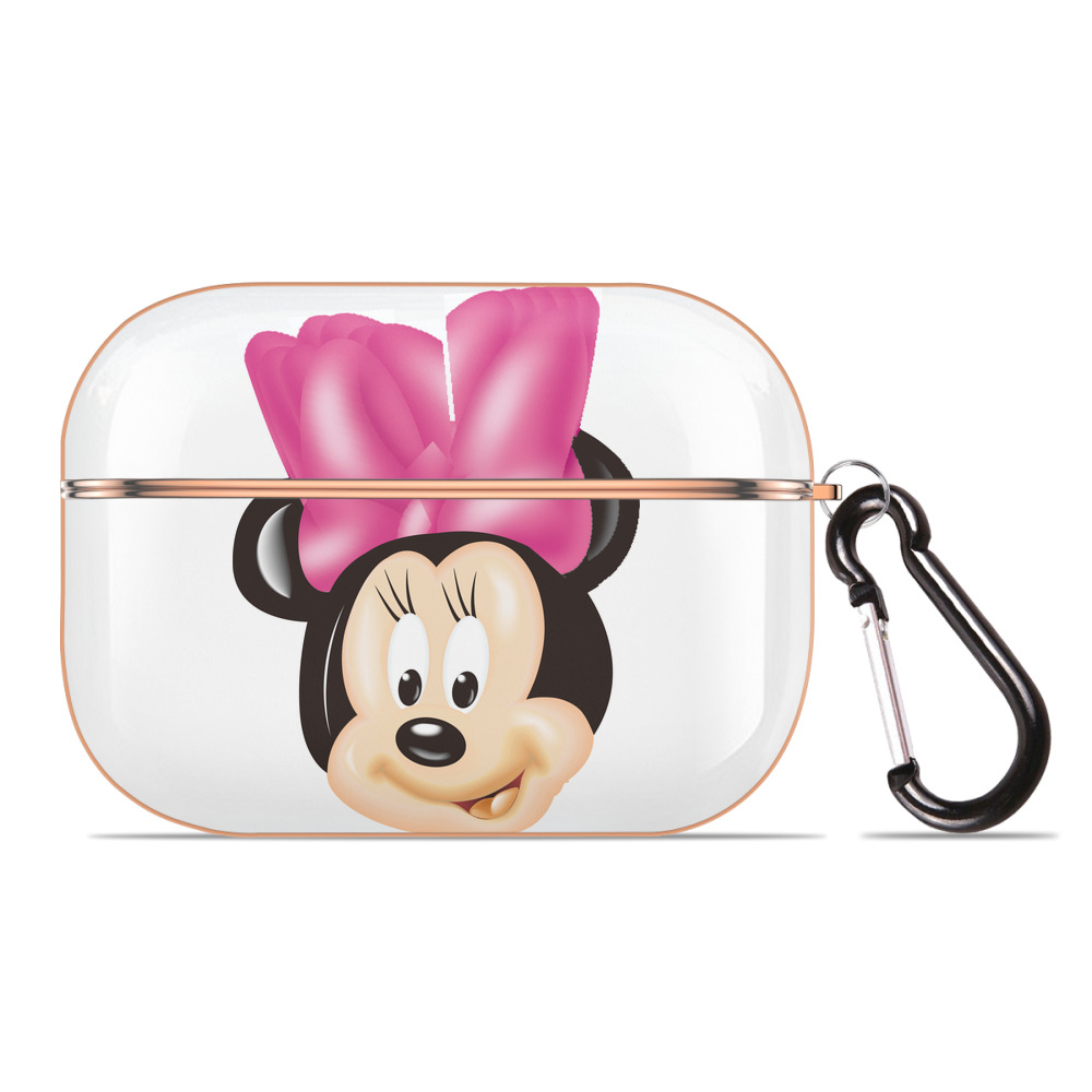 （画像用） ミッキーマウス Mickey Mouse 【AirPods Pro用】ハードシェル保護ケース｜耐衝撃・防指紋・カラビナ付き商品仕様