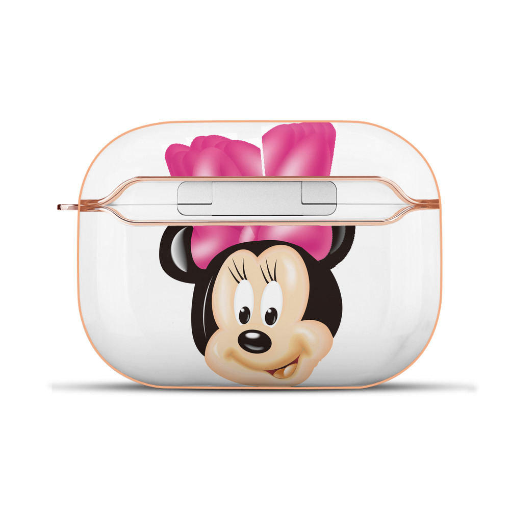 （画像用） ミッキーマウス Mickey Mouse 【AirPods Pro用】ハードシェル保護ケース｜耐衝撃・防指紋・カラビナ付き商品仕様