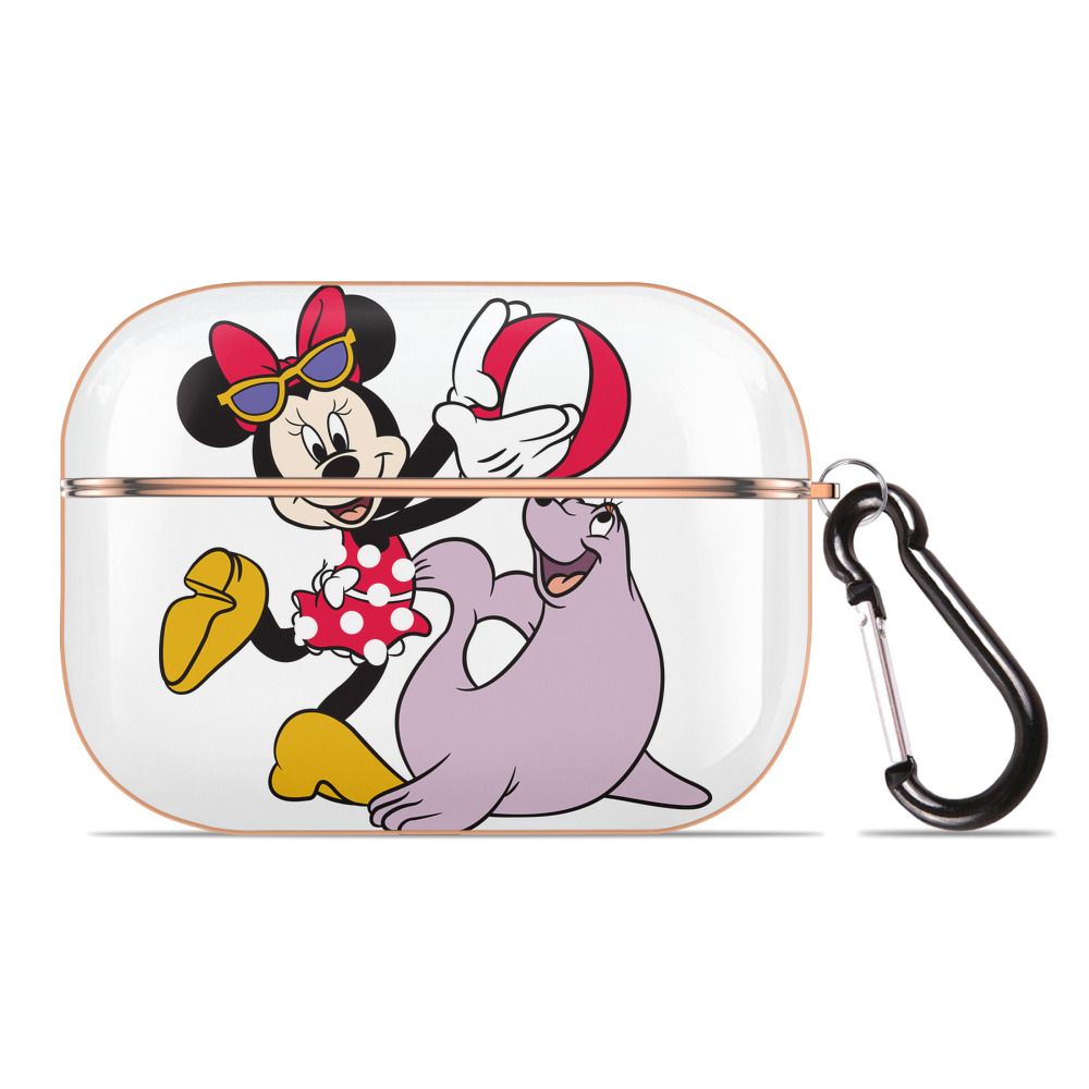 （画像用） ミッキーマウス Mickey Mouse 【AirPods Pro用】ハードシェル保護ケース｜耐衝撃・防指紋・カラビナ付き商品仕様