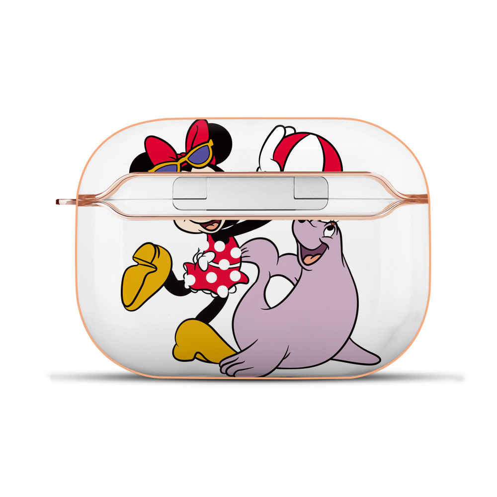 （画像用） ミッキーマウス Mickey Mouse 【AirPods Pro用】ハードシェル保護ケース｜耐衝撃・防指紋・カラビナ付き商品仕様