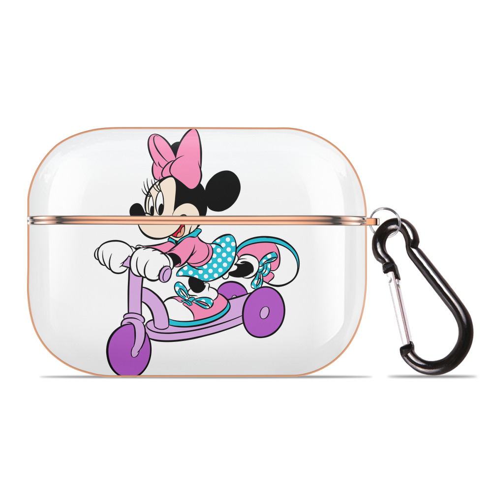 （画像用） ミッキーマウス Mickey Mouse 【AirPods Pro用】ハードシェル保護ケース｜耐衝撃・防指紋・カラビナ付き商品仕様