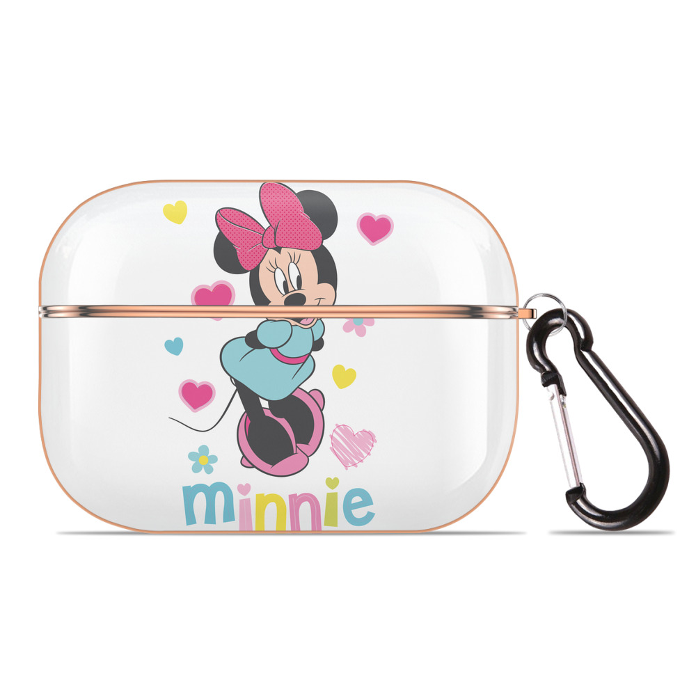 （画像用） ミッキーマウス Mickey Mouse 【AirPods Pro用】ハードシェル保護ケース｜耐衝撃・防指紋・カラビナ付き商品仕様