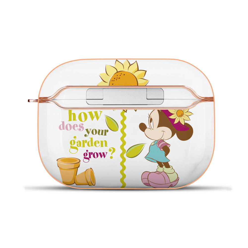 （画像用） ミッキーマウス Mickey Mouse 【AirPods Pro用】ハードシェル保護ケース｜耐衝撃・防指紋・カラビナ付き商品仕様