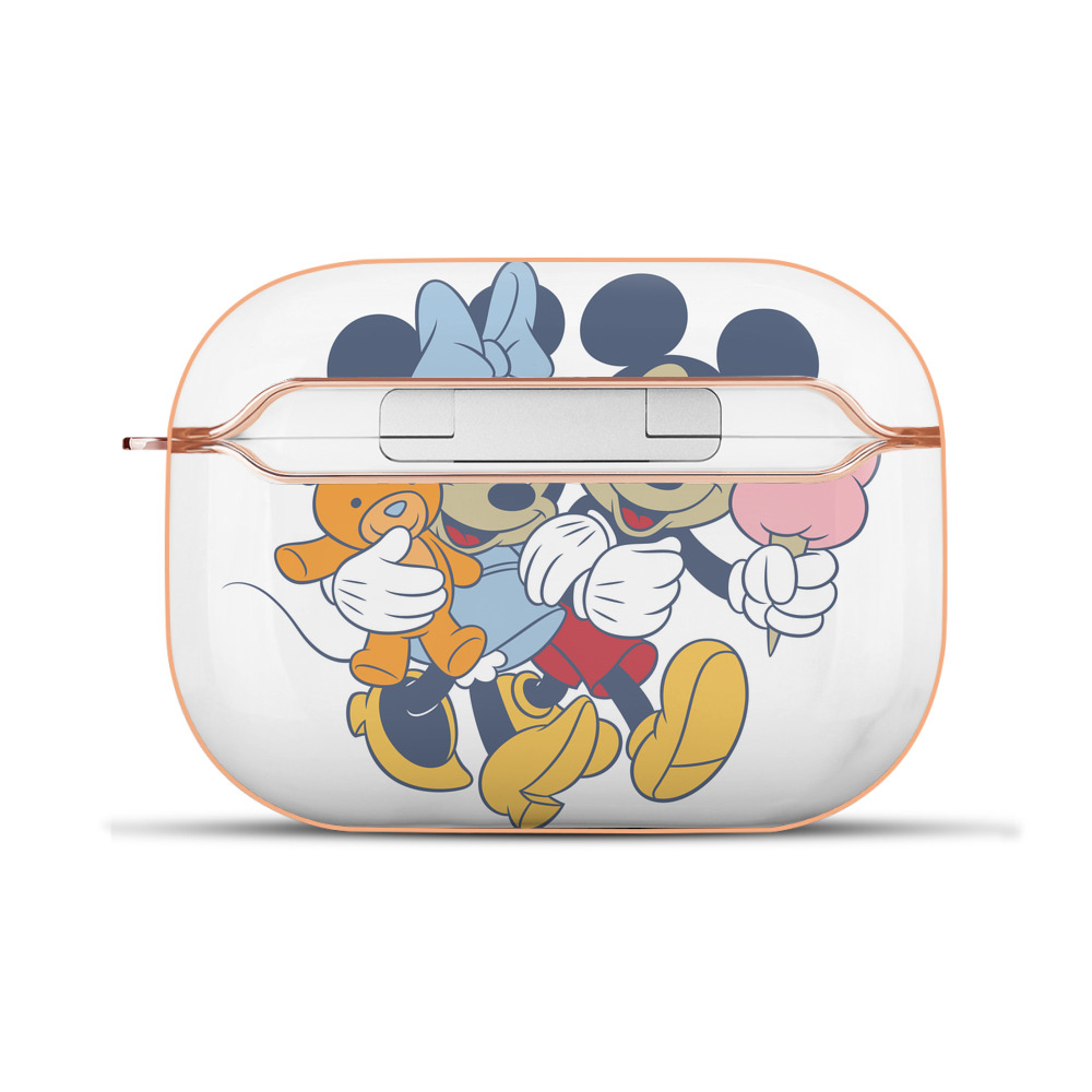 （画像用） ミッキーマウス Mickey Mouse 【AirPods Pro用】ハードシェル保護ケース｜耐衝撃・防指紋・カラビナ付き商品仕様
