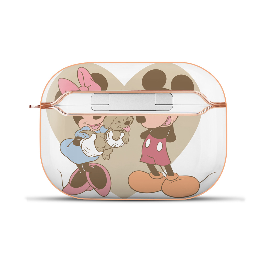 （画像用） ミッキーマウス Mickey Mouse 【AirPods Pro用】ハードシェル保護ケース｜耐衝撃・防指紋・カラビナ付き商品仕様