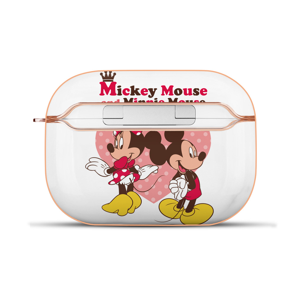 （画像用） ミッキーマウス Mickey Mouse 【AirPods Pro用】ハードシェル保護ケース｜耐衝撃・防指紋・カラビナ付き商品仕様