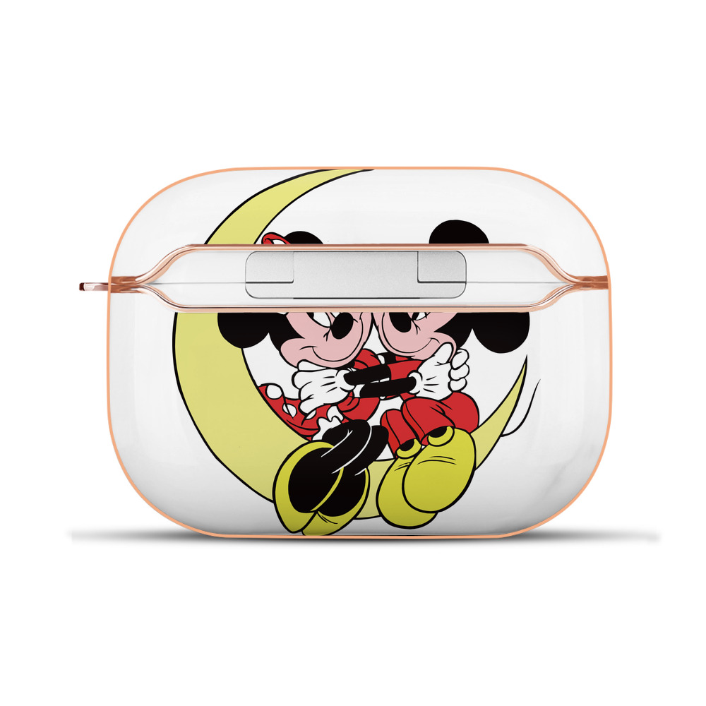 （画像用） ミッキーマウス Mickey Mouse 【AirPods Pro用】ハードシェル保護ケース｜耐衝撃・防指紋・カラビナ付き商品仕様