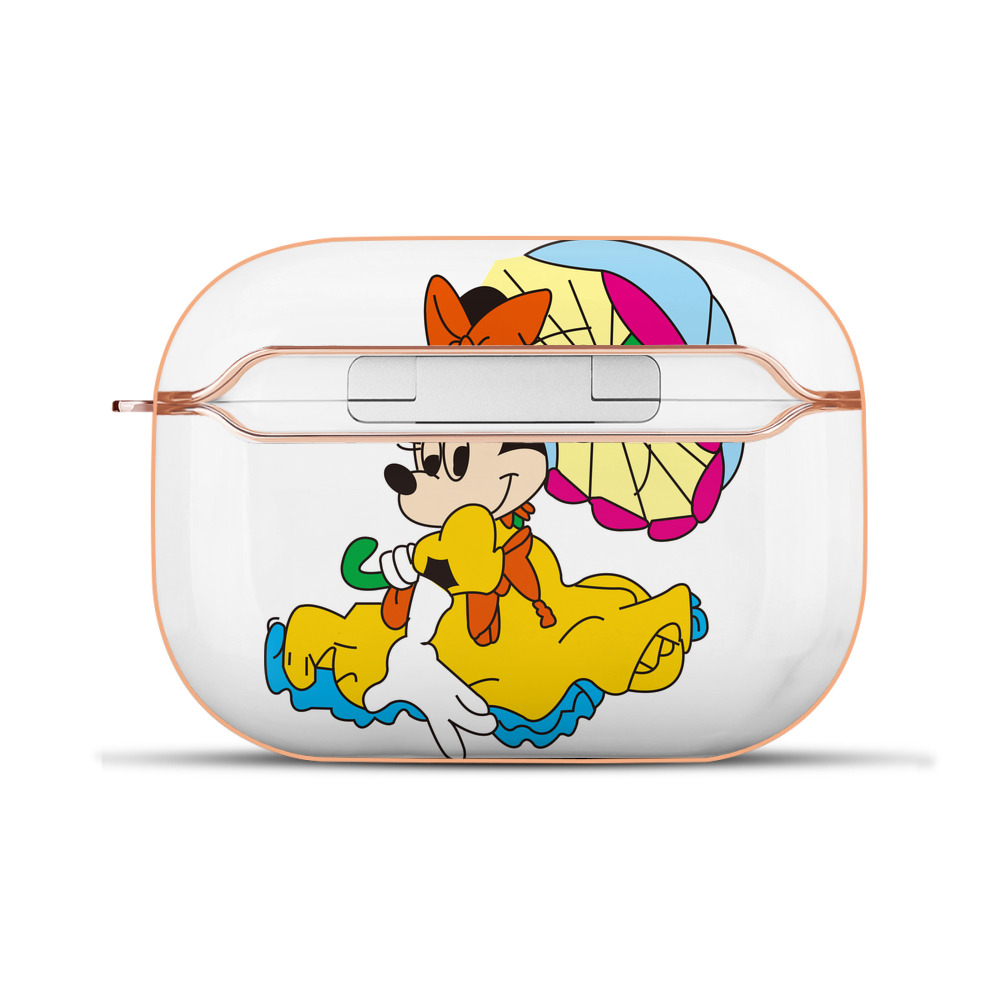 （画像用） ミッキーマウス Mickey Mouse 【AirPods Pro用】ハードシェル保護ケース｜耐衝撃・防指紋・カラビナ付き商品仕様