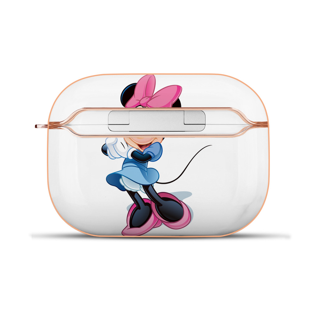 （画像用） ミッキーマウス Mickey Mouse 【AirPods Pro用】ハードシェル保護ケース｜耐衝撃・防指紋・カラビナ付き商品仕様