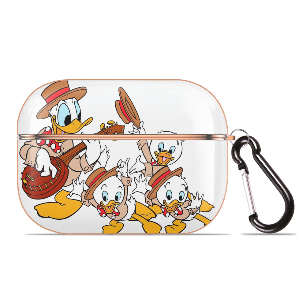 （画像用） ミッキーマウス Mickey Mouse 【AirPods Pro用】ハードシェル保護ケース｜耐衝撃・防指紋・カラビナ付き商品仕様