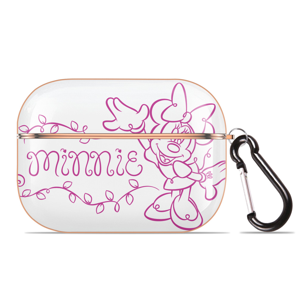 （画像用） ミッキーマウス Mickey Mouse 【AirPods Pro用】ハードシェル保護ケース｜耐衝撃・防指紋・カラビナ付き商品仕様