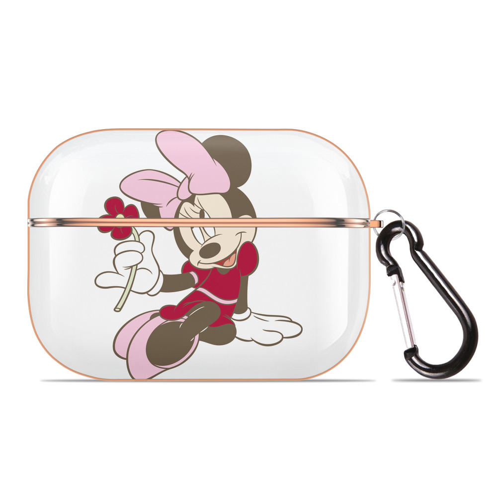 （画像用） ミッキーマウス Mickey Mouse 【AirPods Pro用】ハードシェル保護ケース｜耐衝撃・防指紋・カラビナ付き商品仕様